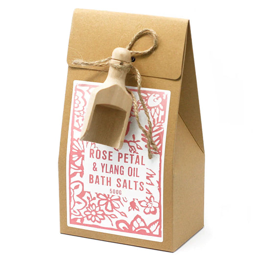 Agnes + Cat Rose and Ylang Oil Himalayan Bath Salts