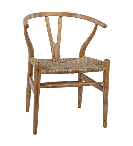 Zola Chair with Rush Seat - Natural