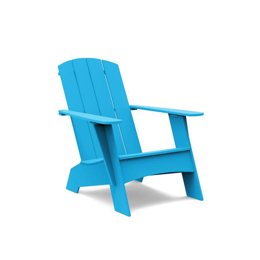 Adirondack Curved Chair lounge chairs Loll Designs Sky Blue None