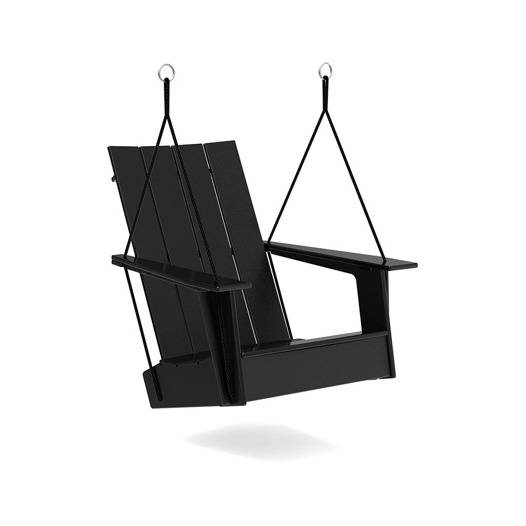 Adirondack Swing lounge chairs Loll Designs Black