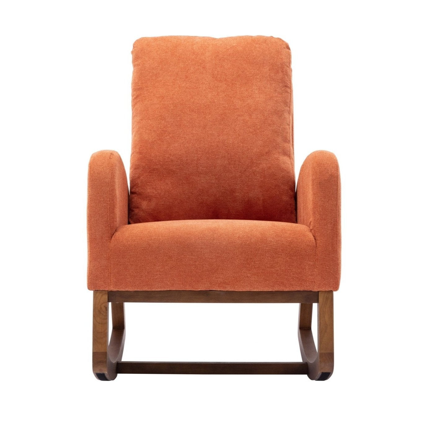 Affair Mid-Century Modern Upholstered Rocking Armchair with Side Pocket - Pier 1