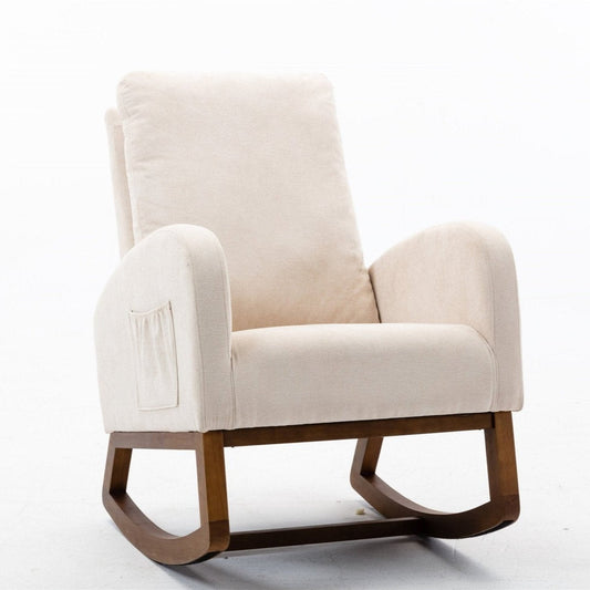 Affair-Mid-Century-Modern-Upholstered-Rocking-Armchair-with-Side-Pocket-Accent-Chairs