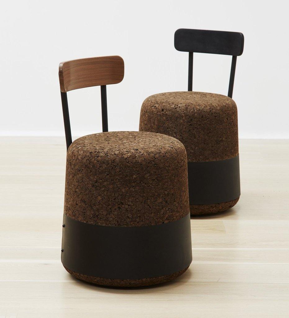 Wiid Cork Dining Chair with Backrest