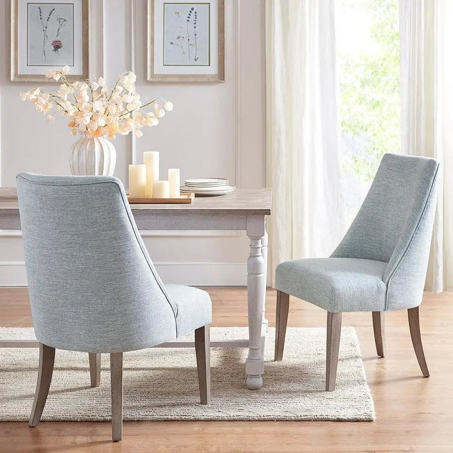 Winfield Farm House Dining Chair Set of 2 23"W x27"D x 38"H Light Blue