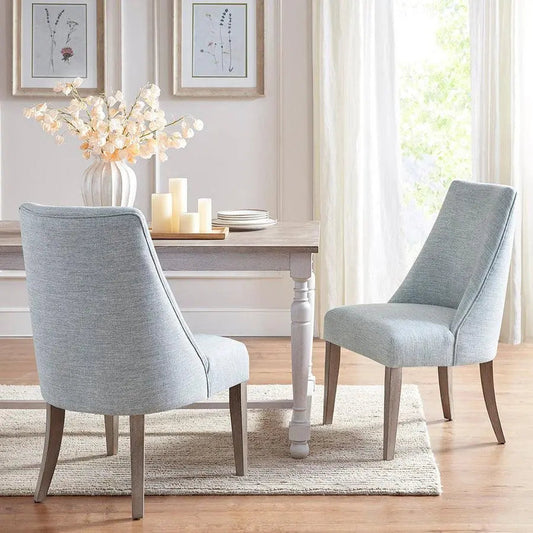 Winfield Farm House Dining Chair Set of 2 23"W x27"D x 38"H Light Blue