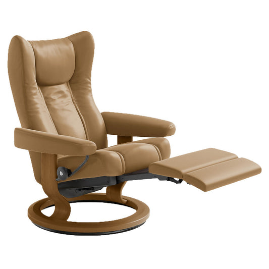 Wing Chair With Power Base
