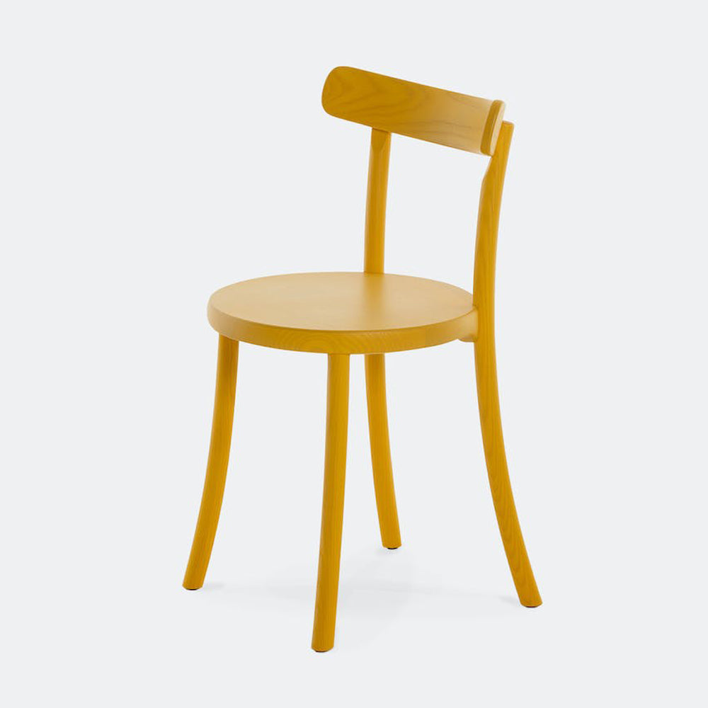Zampa Chair Chairs Mattiazzi Yellow Ash
