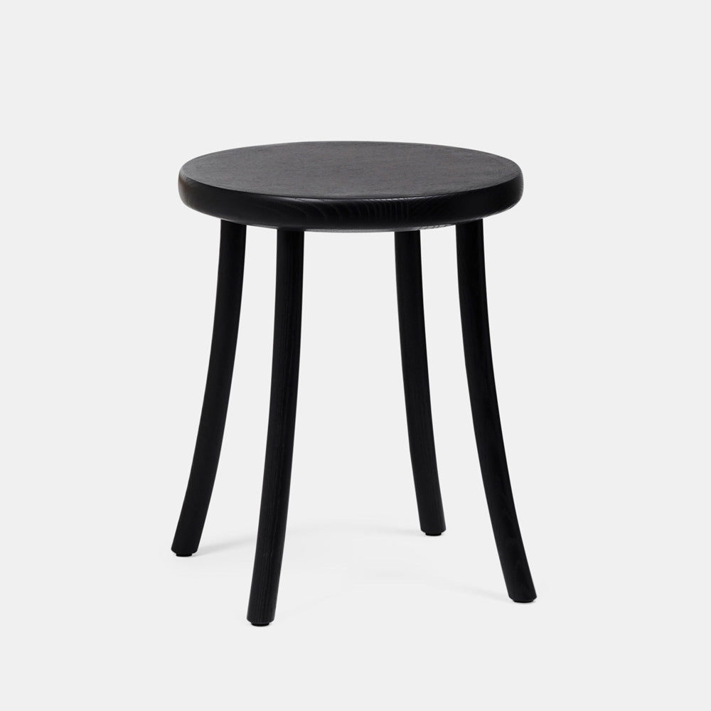 Zampa Stool Chairs Mattiazzi Low stool Black Ash