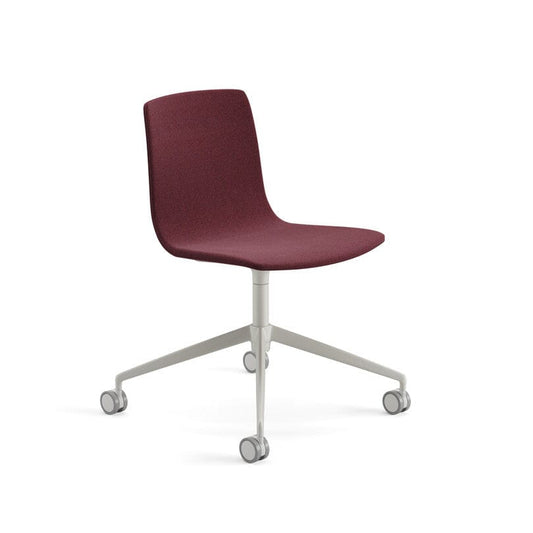 Aava 02 Fixed Trestle Base Chair With Fully Upholstered