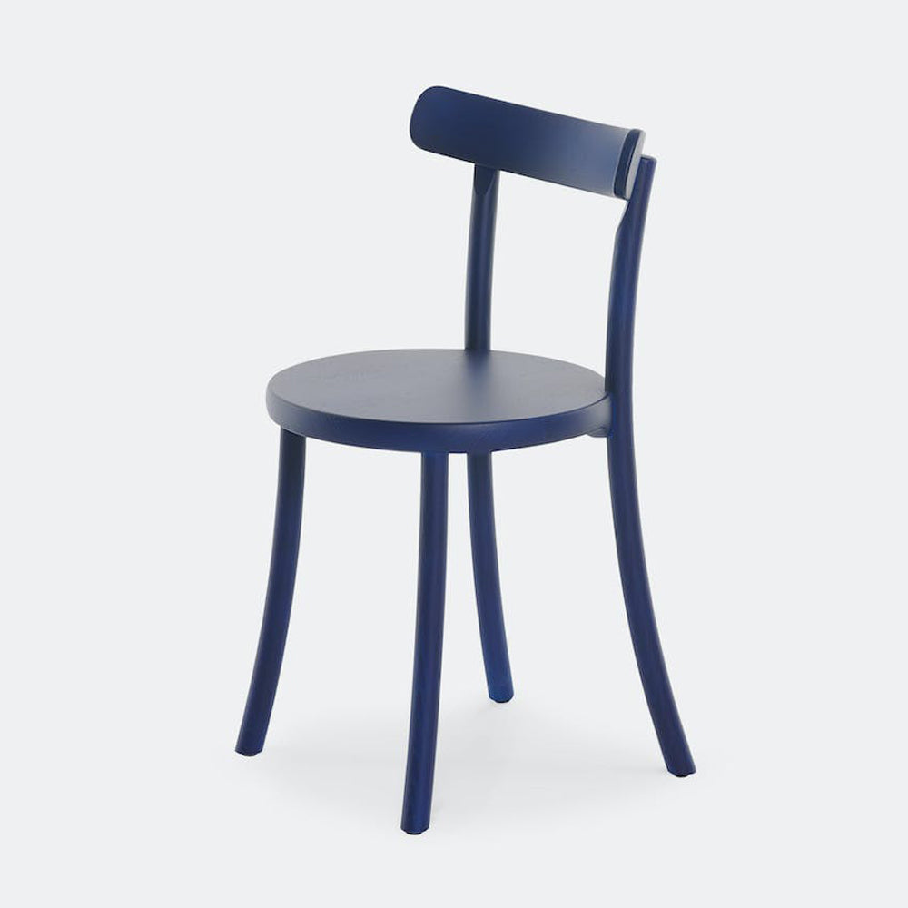 Zampa Chair Chairs Mattiazzi Neon Blue Ash